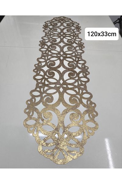 SEHARA 120x33cm Runner/χρυσό Αντίκα/μαλακό Χρυσό