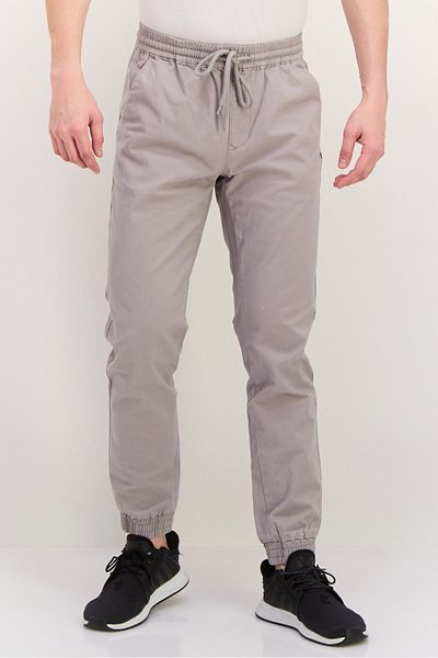 Champion Men Custom Fit Outdoor Jogger Pants, Light Grey