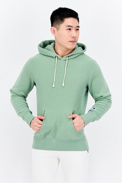 Champion Men Sportswear Fit Long Sleeve Outdoor Sweatshirts, Sage Green