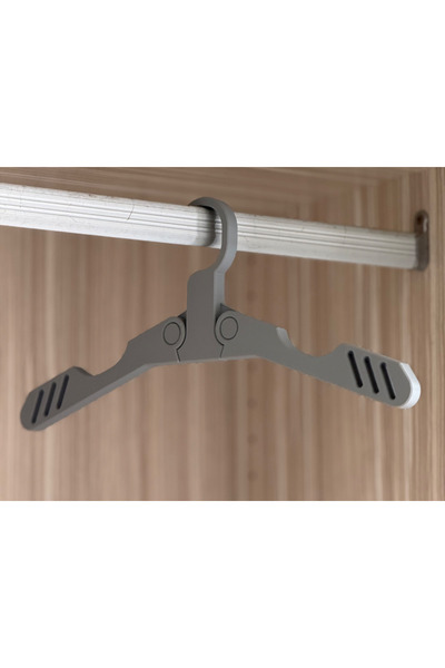 lysiaaccessory شماعة ملابس محمولة قابلة للطي للسفر