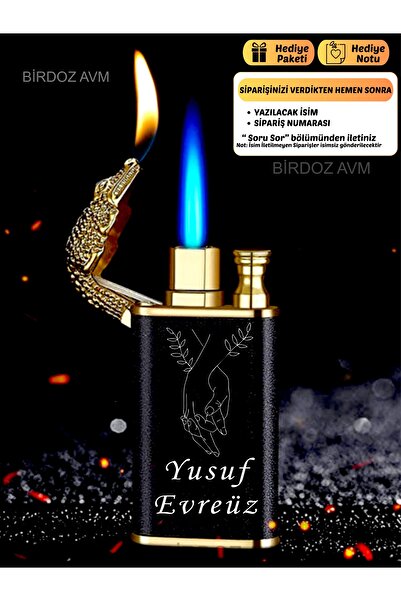 birdoz avm Kişiye Özel İsimli Sevgililer Günü Tasarım Sevgiliye Hediye Timsah...