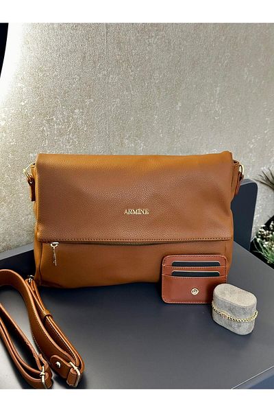 Armine Hand and Arm Bag - with Card Holder and Bracelet Gift, Shoulder Bag Vs.Blkt.0129