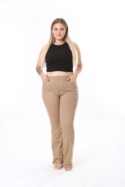 Stilys jeans Gamze Fashion Butik Large Size Spanish Legge Jeans Pants