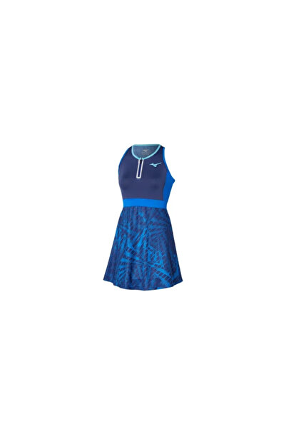MIZUNO Mugen Dress Kadın Tenis Elbisesi Mavi / Desenli