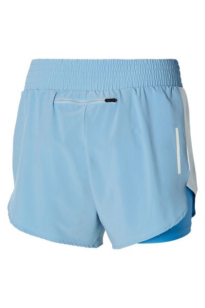 MIZUNO Pantaloni scurți pentru femei Blue 2In1 4.5