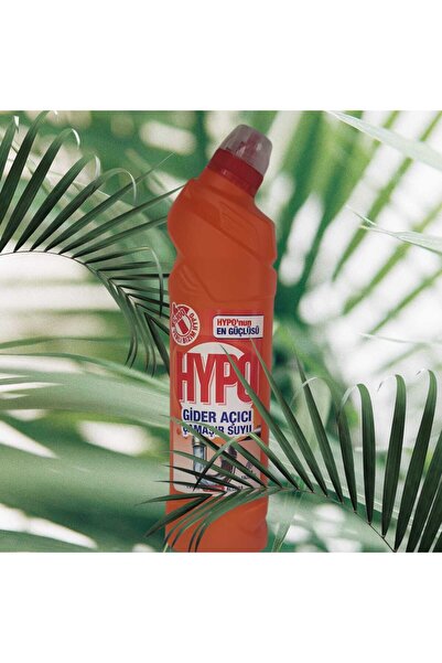 Hypo 750 ML GİDER AÇICI ÇAMAŞIR SUYU ÇAM TAZELİĞİ 3 ADET
