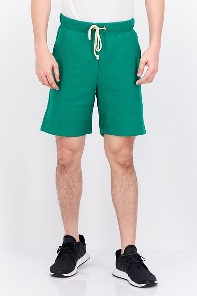 Champion Men Standard Fit Drawstring Outdoor Shorts, Green
