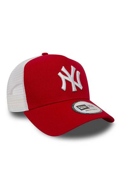 New Era Style Šiltovka New Era Clean trucker NewYork Y red