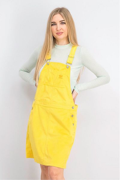 adidas Women Regular Fit Outdoor Jumper Dress, Yellow