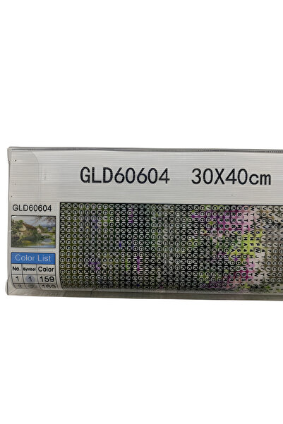 EleganTShoP 5D Yapışan Boncuk Goblen 30 x 40 cm Mozaik Tablo Pano 60604