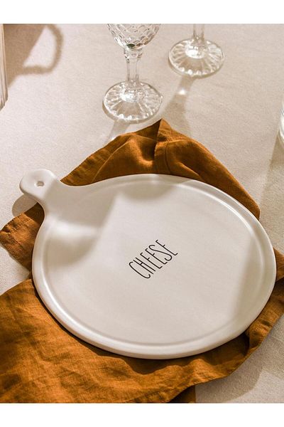 LC Waikiki Lcw Home Printed Ceramic Presentation Plate 21 cm
