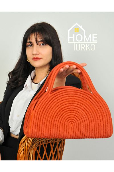 HomeTurko Bohemian Women's Bag, Jute Women's Bag, Ethnic Pattern Women's Bag, Hand Bag, Jute Bag,