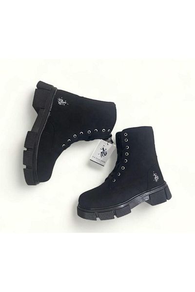 U.S. Polo Assn. Botine Negre Pentru Copii