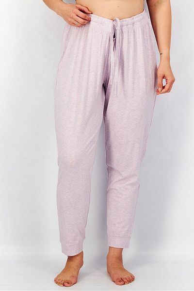 Tchibo Women Relax Fit Heather Trouser, Purple
