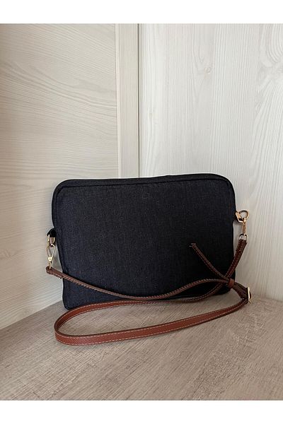 Sertil Geanta Macbook Air - Tesatura Denim 32x22x4