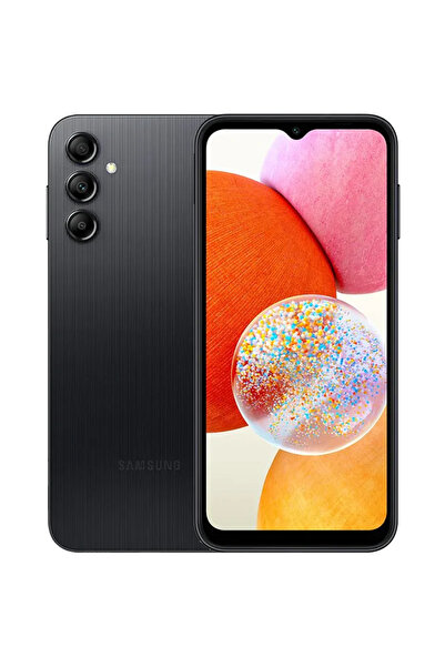 YENİLENMİŞ SAMSUNG GALAXY A14 64GB SİYAH CEP TELEFONU (12 AY GARANTİLİ) - C KALİTE