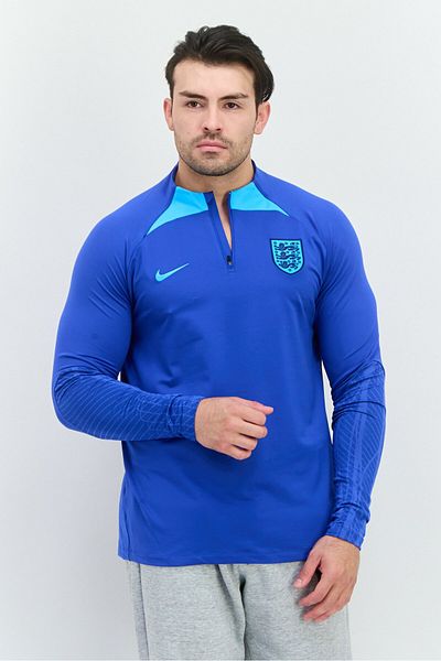 Nike Men Dri-fit Long Sleeve Training Sweatshirt, Blue