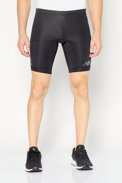 New Balance Men Fitted 9 Inch Training Shorts, Black