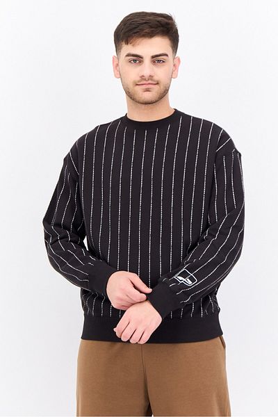 Puma x Select Men Sportswear Fit Long Sleeve Outdoor Sweatshirt, Black