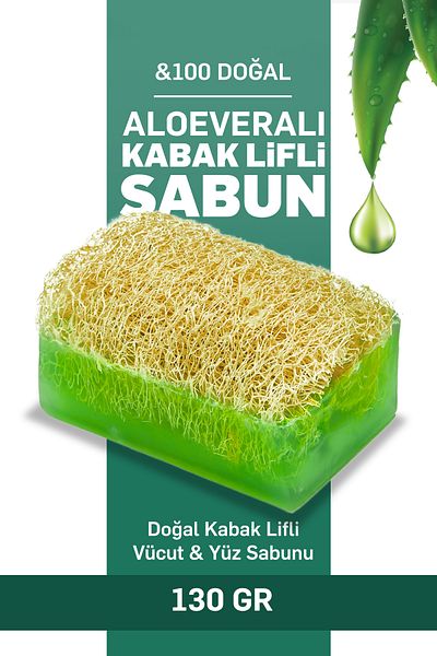 wellnessyaşam Aloe Vera Natural Soap - 130 Gr, Revitalizing Your Skin