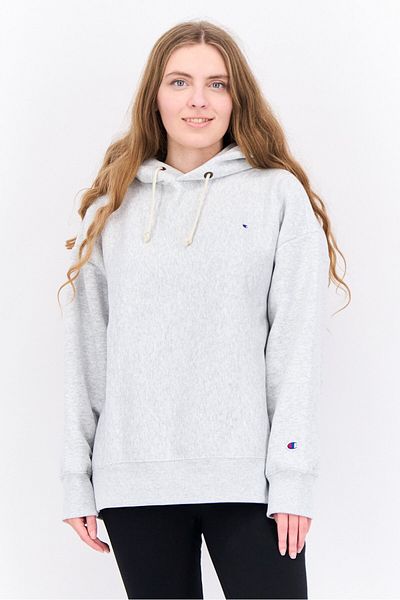 Champion Women Sportswear Fit Long Sleeve Outdoor Hoodie, Grey