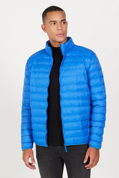 AC&Co / Altınyıldız Classics Ανδρικό παλτό Saks Standard Fit Normal Cut Stand γιακά
