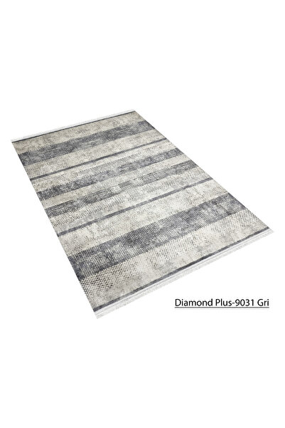 DECOSER HALI Decoser Diamond Plus Koleksiyonu Dokuma Halı DH9031 Gri