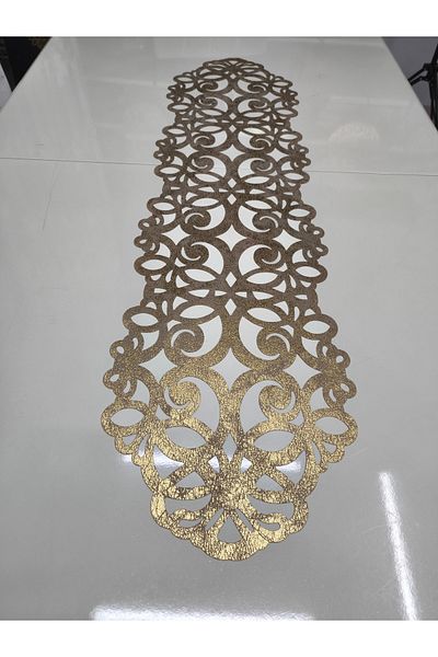 SEHARA 120x33cm Runner/χρυσό Αντίκα/μαλακό Χρυσό