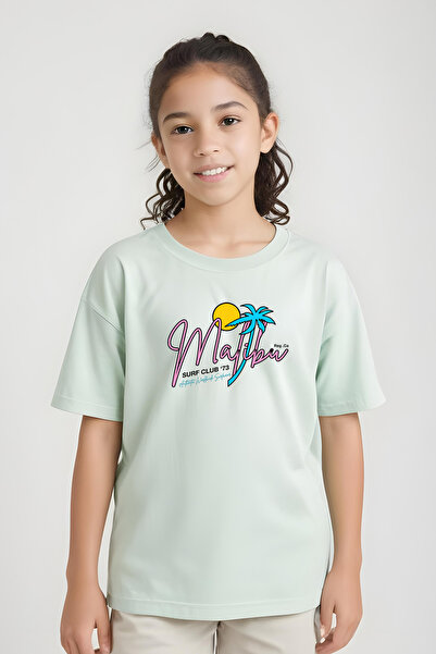 FYK KİDS ΚΟΡΙΤΣΙΣΤΙΚΟ T-SHIRT BASIC MALIBU PRINTED