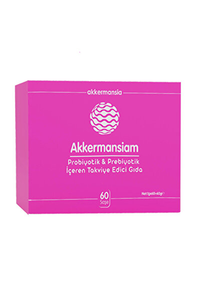 akkermansiam AKKERMANSİAM PROBİYOTİK 60 SAŞE
