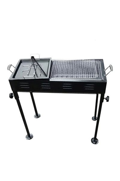 Cady One Black Free Standing Charcoal Grill