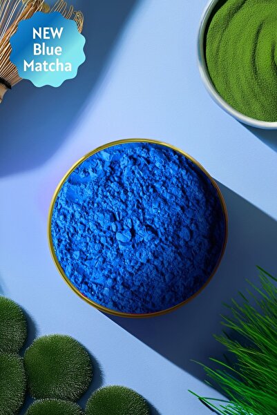 Mim and More Blue Matcha - Blue Spirulina Superfood Matcha Powder, 25 Gr