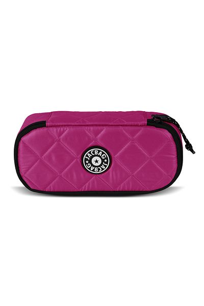Jacbag Oval XL Soft-Oval Type Large Size Quilted Pencil Case