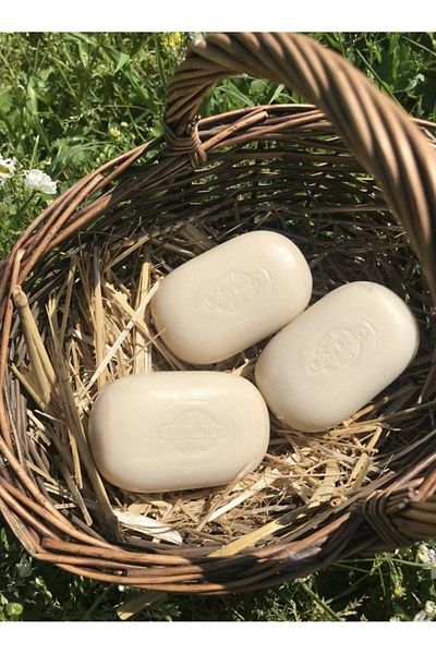 La Vie Design 100% Pure Olive Oil Vitamin Natural Goat Milk Purifying Skin Moisturizing Baby Soap 100Gr