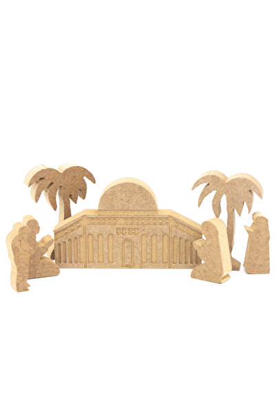 na neşeli ahşap DES 05 Ramazan Ayına Özel Mescidi Aksa Takımı Özel Ramazan Sü...