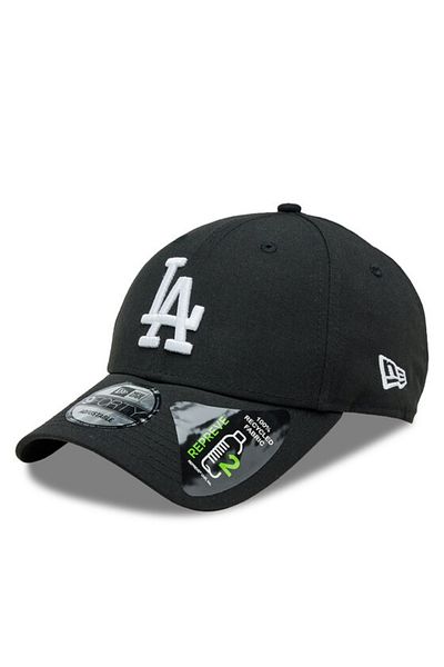 New Era Style Čierna šiltovka New Era Repreve League Essential Los Angeles Dodgers