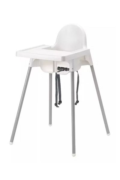 Cady One Adjustable baby dining chair with tray and safety belt