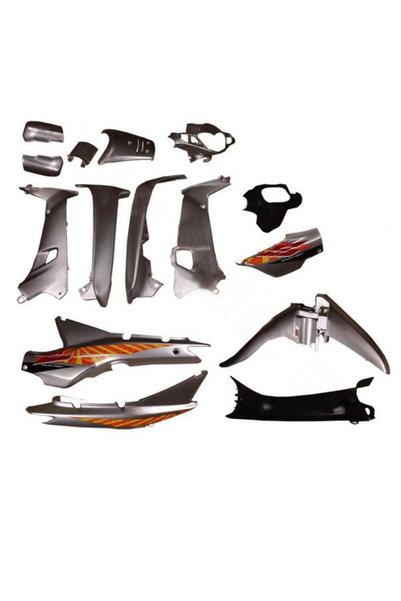 Motobisavm Cub Kaporta Set [gümüş] [kalıpso - Çelik] Cub