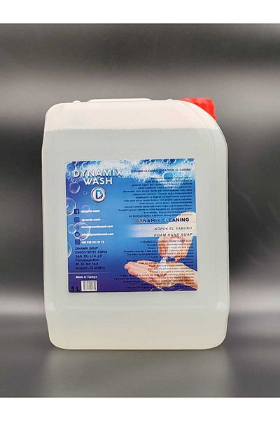 dynamix wash Foaming Hand Soap 5 kg White Soap Scented Liquid Foam Soap (for Soap Dispenser with Foam Outlet)