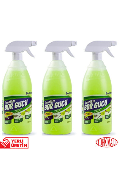 BORLINE Borgücü 1000ML Çok Amaçlı Temizlik Sprey 3 ADET