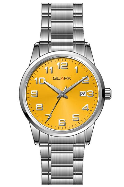 Quark Qm-X001D-9B Men's Watch
