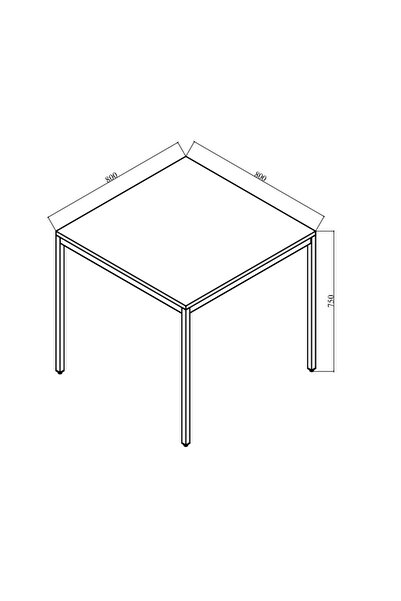 verametal YEMEK MASASI Yemekhane, Mutfak, Balkon masası