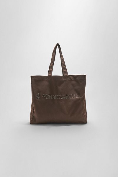 Stradivarius Basic fabric bag