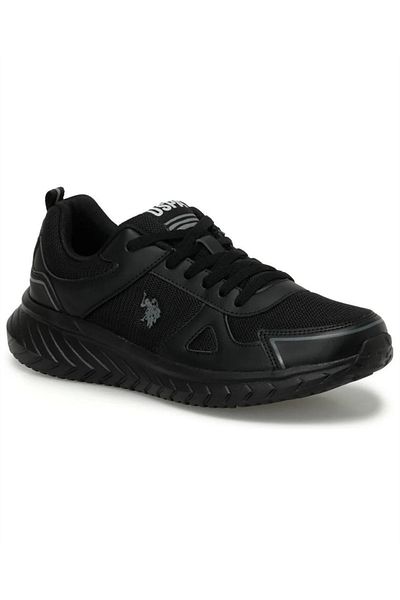 U.S. Polo Assn. Baza. Polo Assn. Pantofi de alergare și antrenament negri Magellan 4Fx pentru bărbați