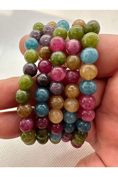 grs oyuncak DOĞALTAŞ BİLEKLİK TURMALİN TAŞI 1 ADET