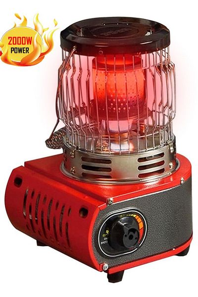 Cady One Outdoor Heater 2000W and Multi Function Stove for Camping Fishing Winter Hiking