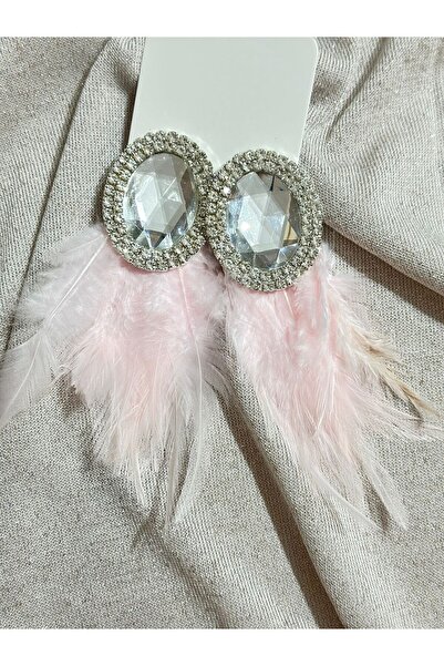 METİN BARIŞ Tüy detaylı küpe