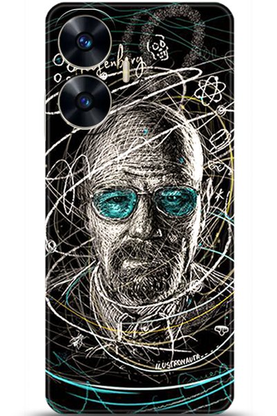 realme C55 Case Hd Printed Case - Keep Following 5619