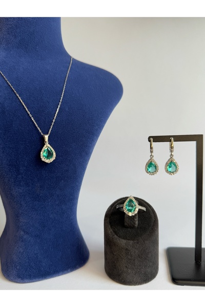 Silver 925 Ayar Gümüş Zirkon Mini Set