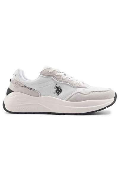 U.S. Polo Assn. يو إس بولو أسن. Imoj 4Fx (36-40) حذاء رياضي أبيض للاستخدام ال...